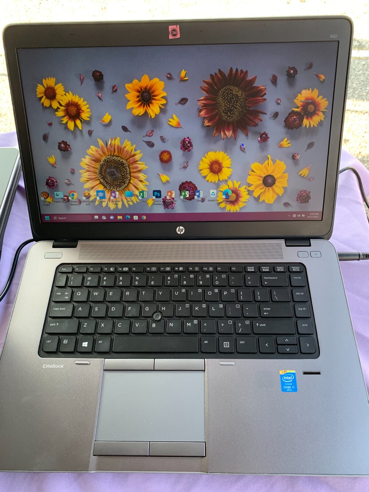 HP ELIBOOK model # 850-G1 i7…i7…i7…. 128 gb ( solid state hard drive )