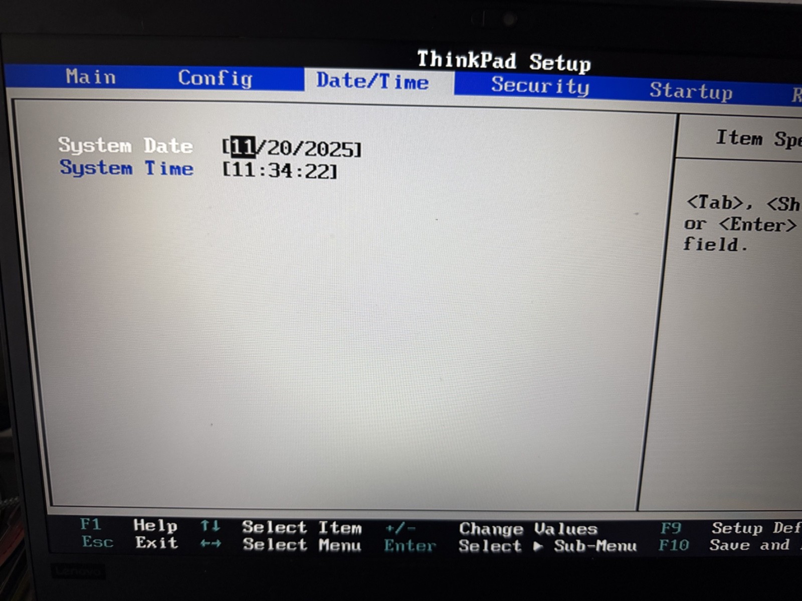 Lenovo Thinkpad p52s Intel Core i7-8550U, 16gb, FOR PARTS OR REPAIR