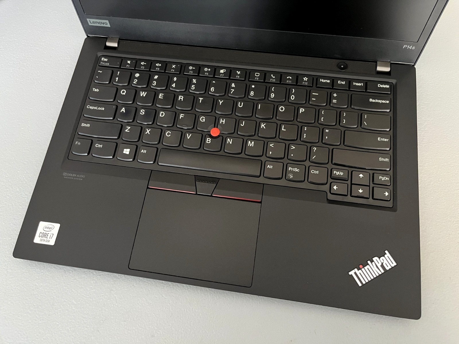  Lenovo ThinkPad P14s Gen 1 Intel i7-10510U 8GB RAM 256GB NVMe macOS 26 Tahoe