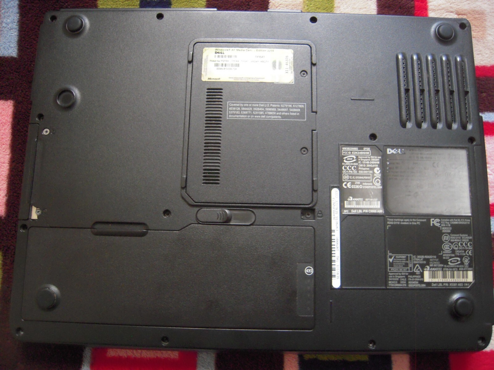 DELL INSPIRON 6K 15.4″ LCD WINDOWS XP INTEL CENTRINO CHIP (FOR PARTS OR REPAIR)
