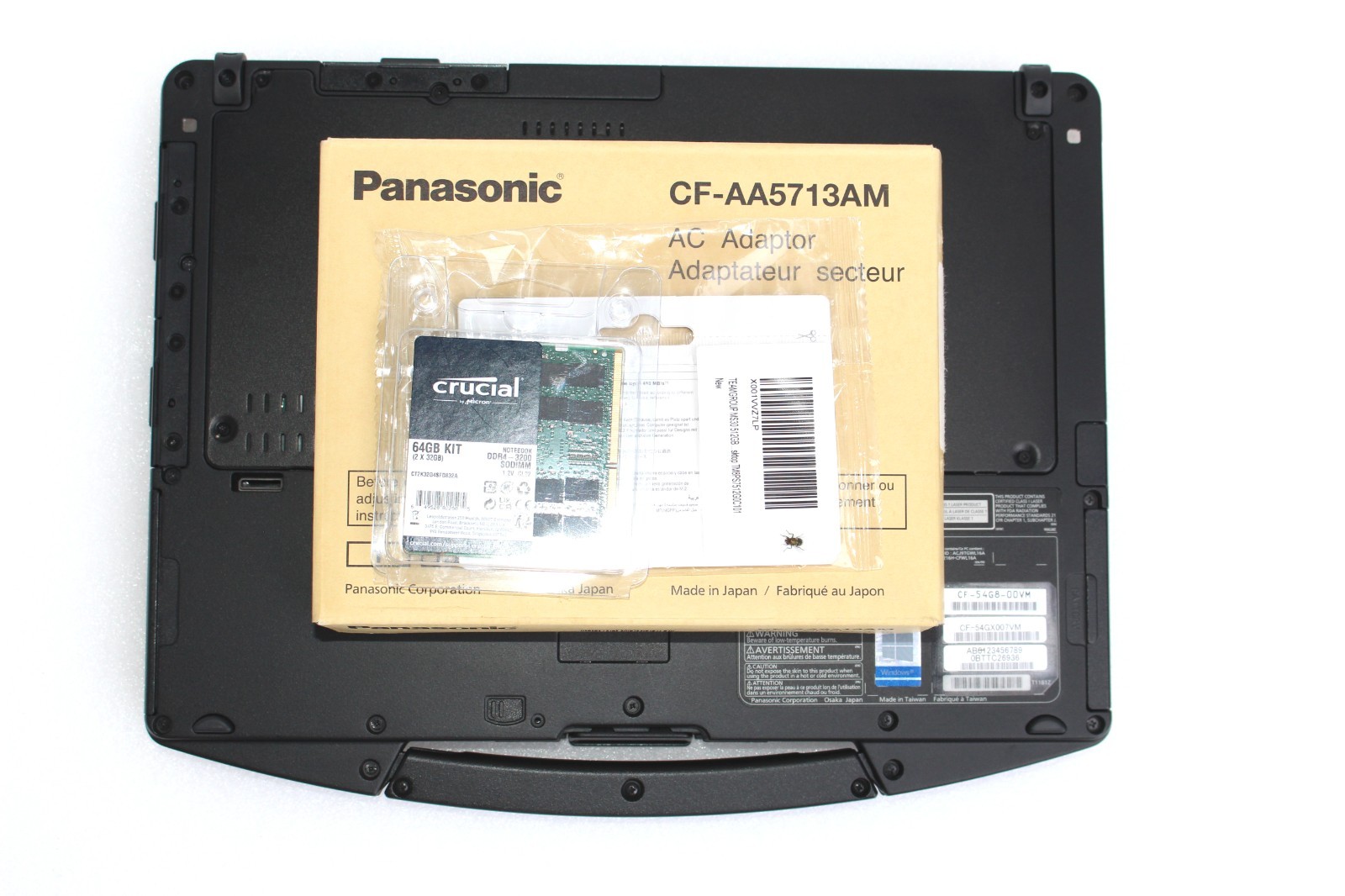 Panasonic CF-54 mk3 i5-64GB RAM🔹Touch/2TB SSD+2TB 0HR/WEB✔WIN10 P64BIT🔹4G LTE