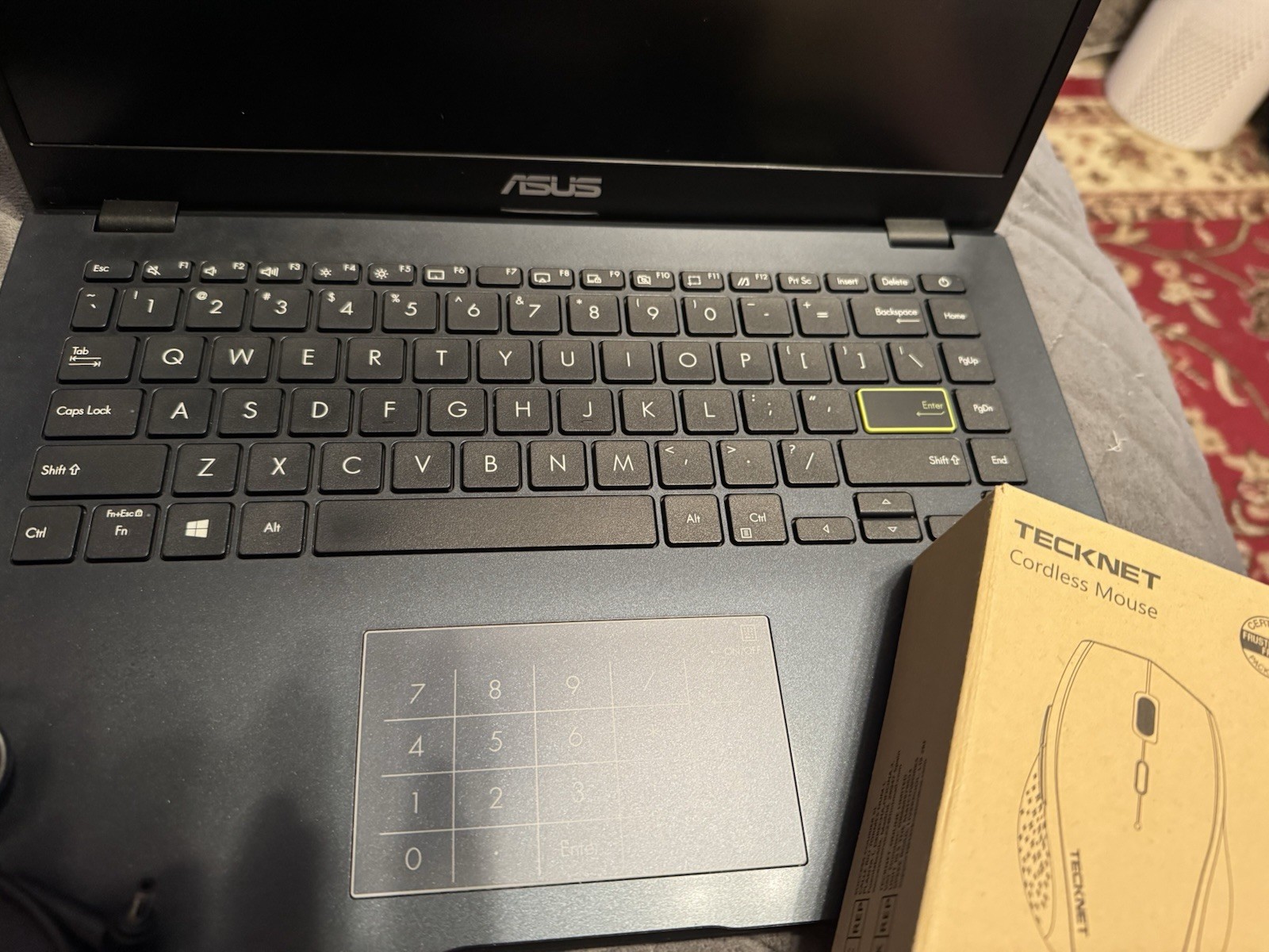 Asus E410m 14″ (128 GB SSD, Intel Celeron N, 1.1 GHz, 4GB) Laptop – Blue…