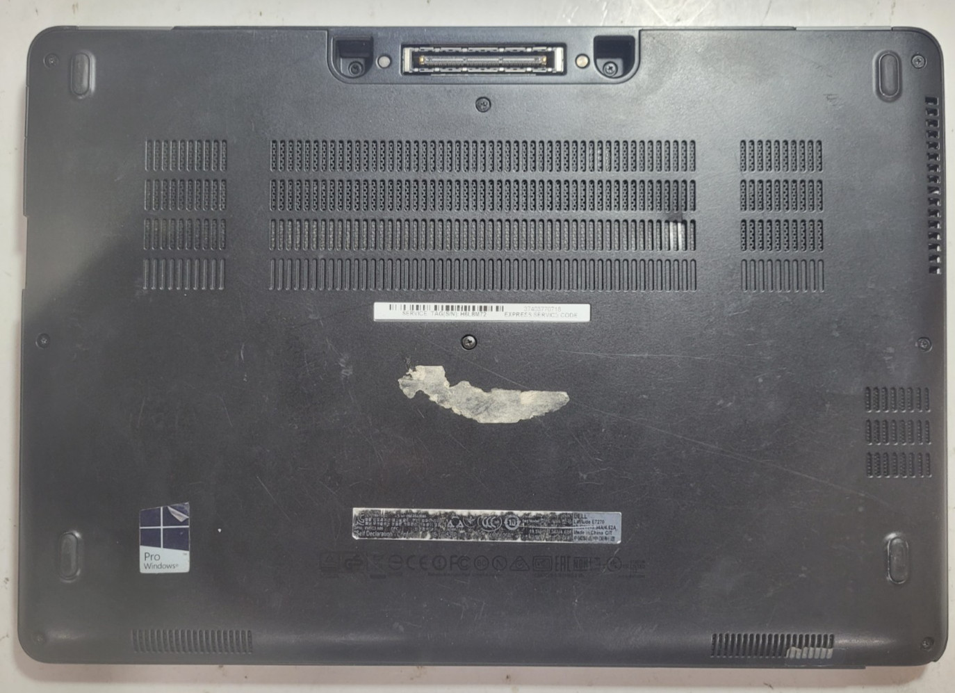 Dell latitude E7270 w/i7-6600U, 4GB RAM, 12.5″ Laptop for Repair #0416