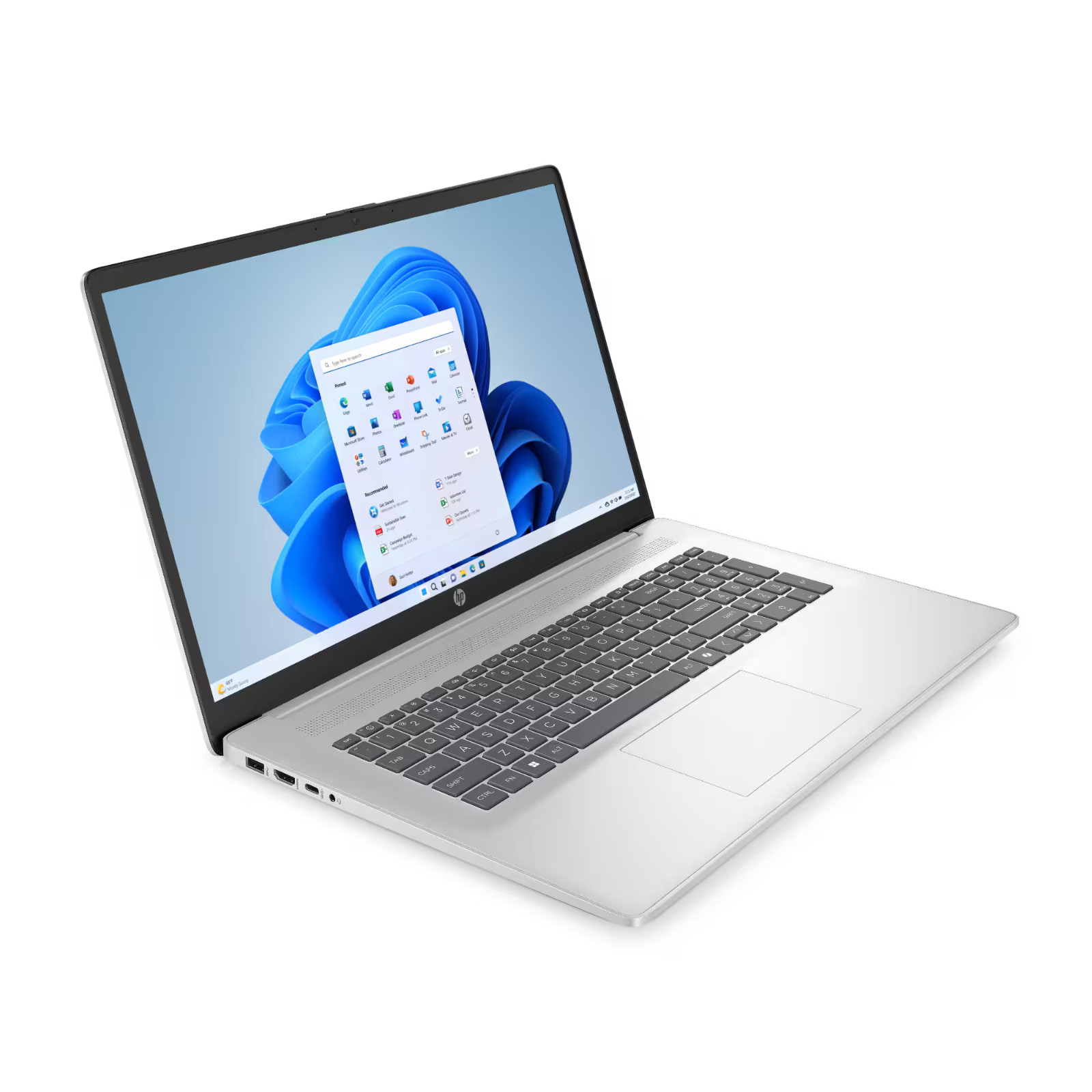 2026 HP 17 Laptop Computer Office 2024 Ryzen 5 8GB RAM & Up to 2TB SSD Win Pro