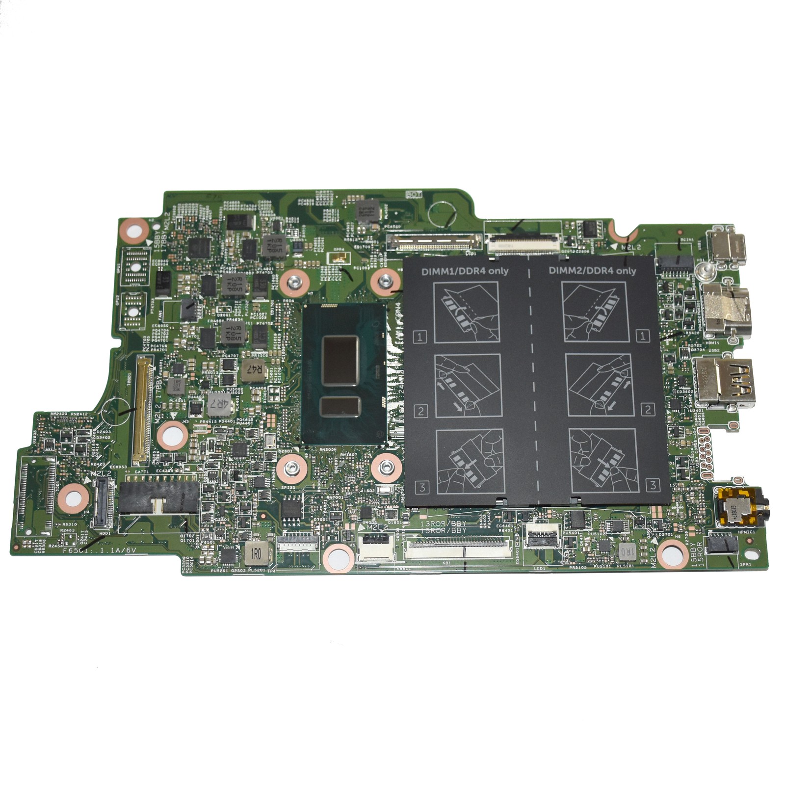 Genuine Dell Latitude 3390 Core i3-8130U 2.2GHz DDR4 Laptop Motherboard G1MGM