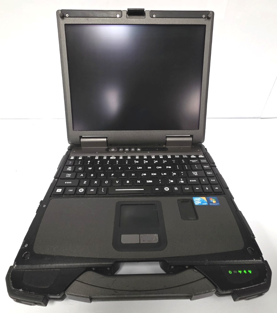 Getac B300 G1| Intel Core i7 L620| 4GB RAM| No HDD| DVD RW| 21,349 Hours