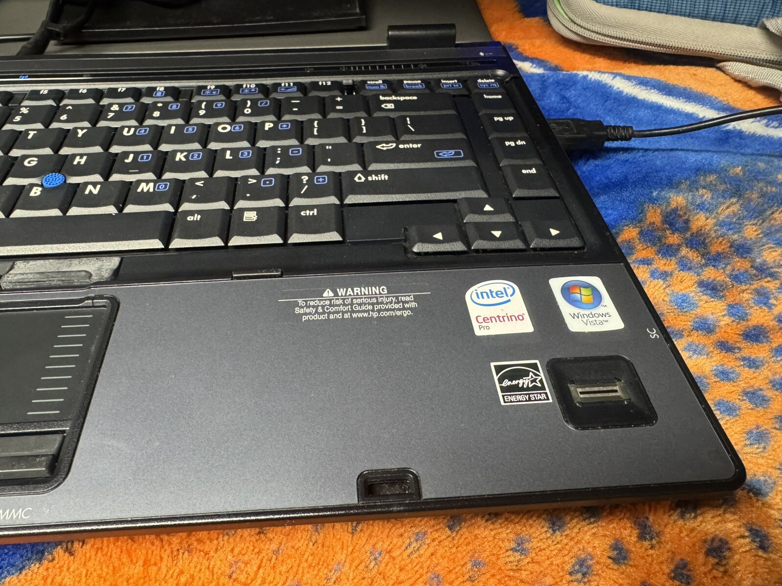 14.1” HP Compaq 6510b Laptop Core 2 Duo 2.40GHz 160GB HDD 2GB RAM