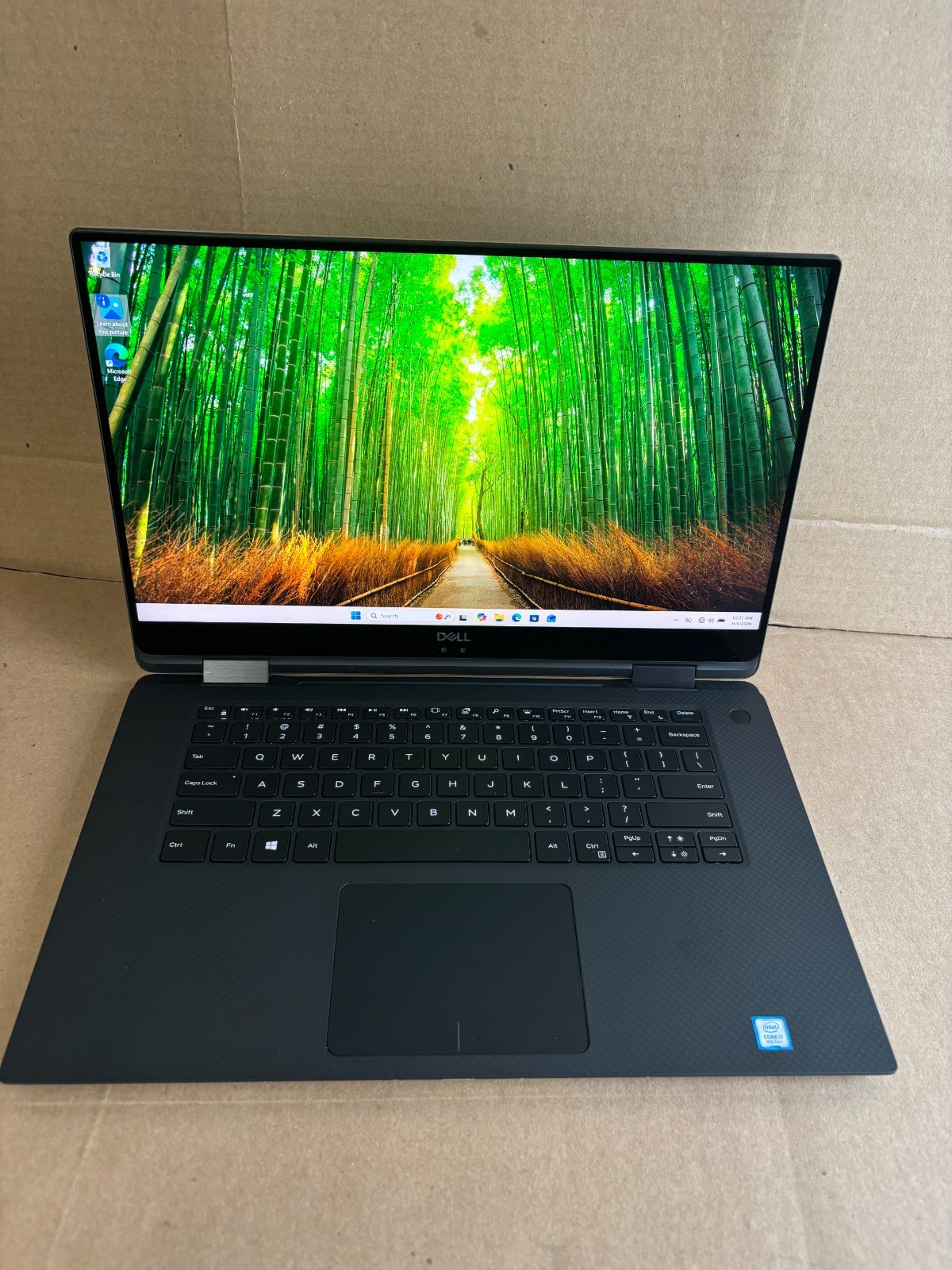 DELL XPS 15 9575 i7-8705G 3.1GHZ DDR4 16GB NVME 256GB RX VEGA TOUCH SCREEN