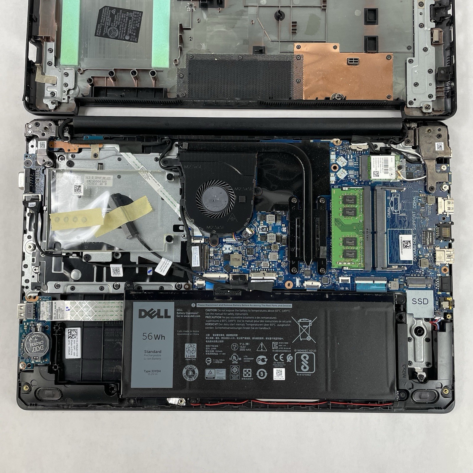 Dell Latitude 3590 15.6″ i5-8250U 1.60 GHz 8 GB RAM No SSD No OS – Bad Corner