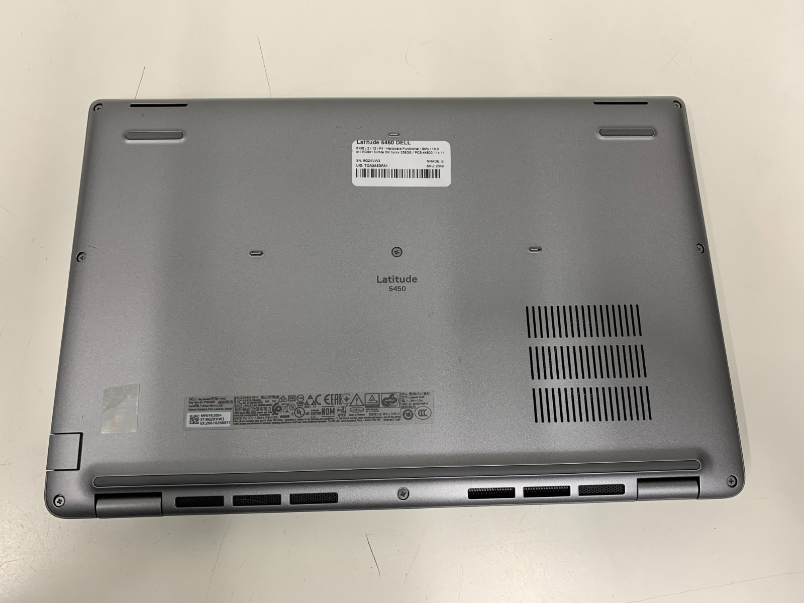 Dell Latitude 5450 P165G 14″ Core Ultra 5 125U 4.30GHz 16GB RAM 256GB SSD