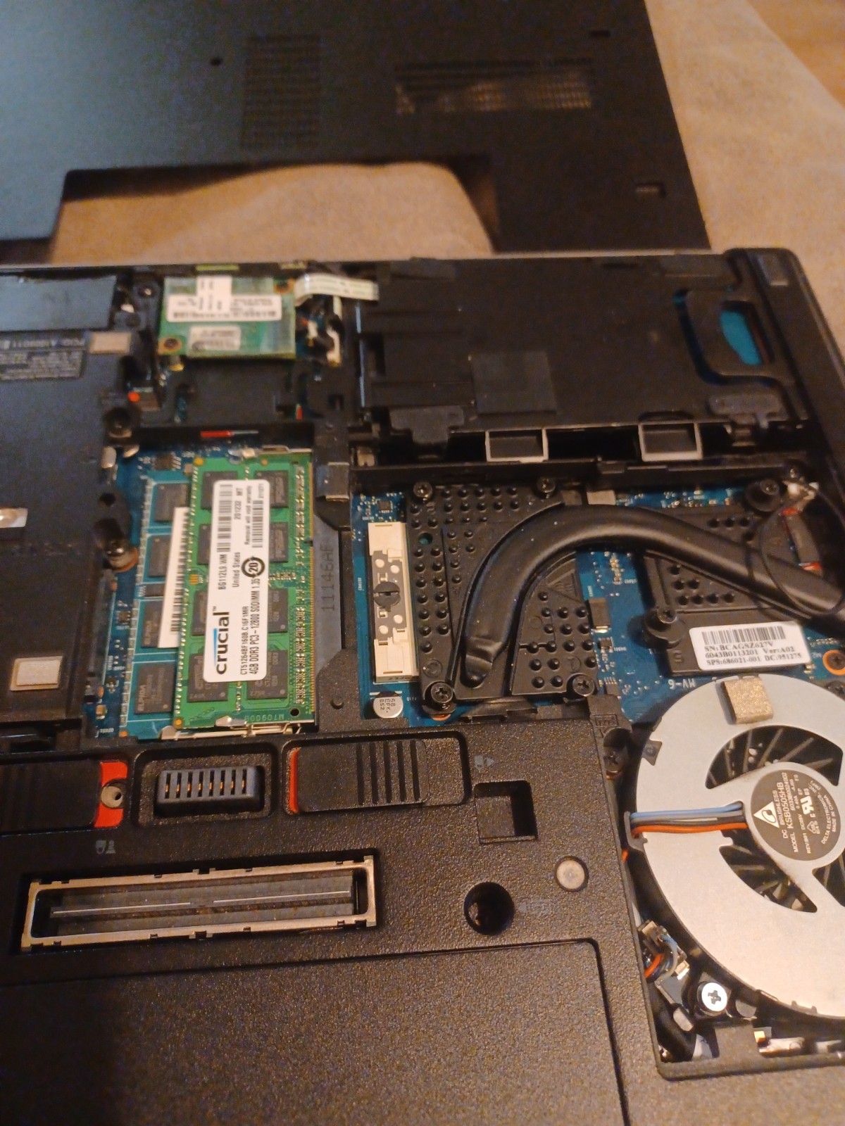 hp elitebook 8470p i5 vpro 8gb ram – No HDD
