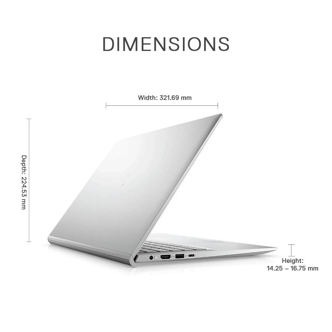 Dell Inspiron 14 7400 Laptop i5-1135G7 8GB 256GB SSD 14.5″ QHD+ Iris Xe W10