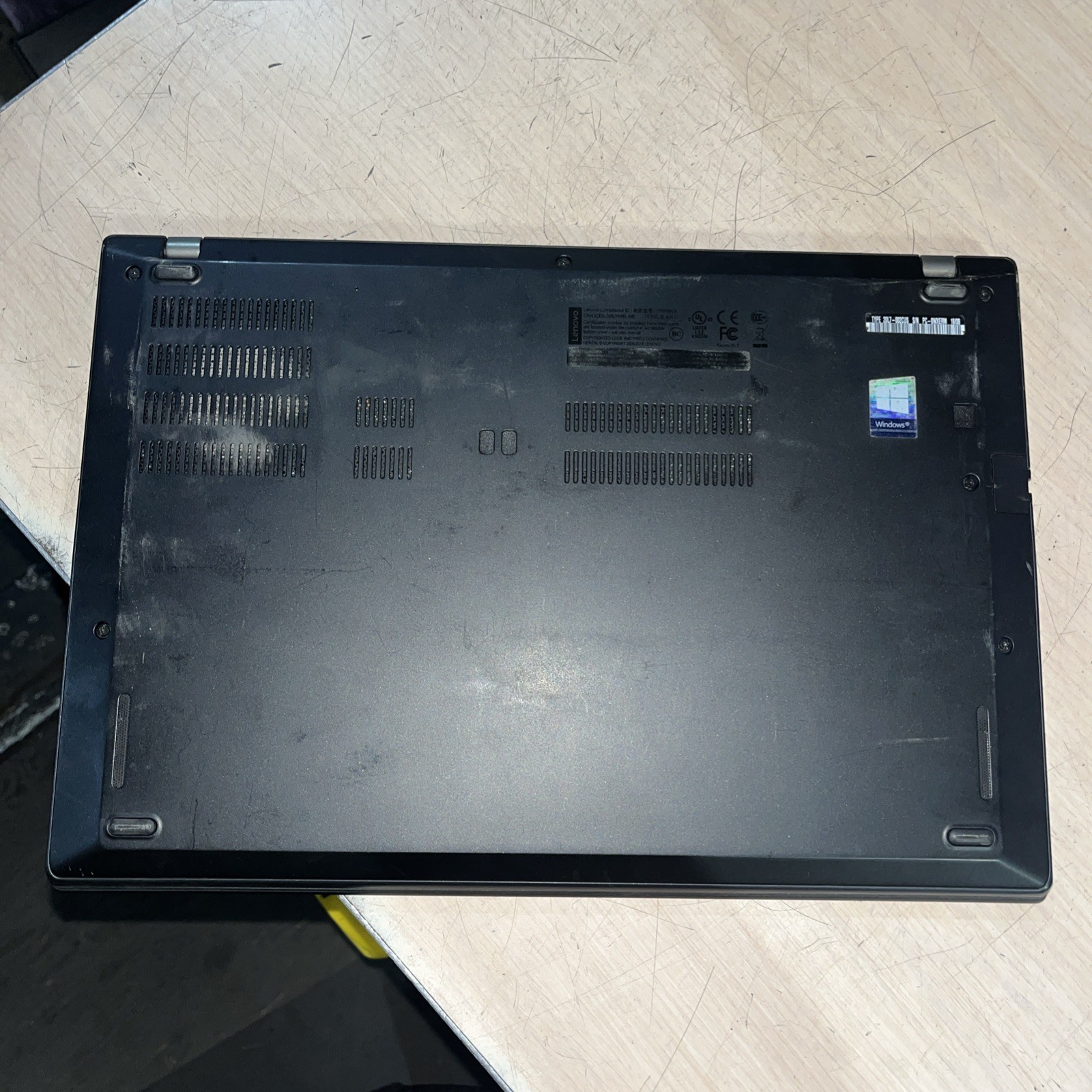 LENOVO THINKPAD T480S INTEL CORE I5 8TH GEN 16GB RAM NO HD