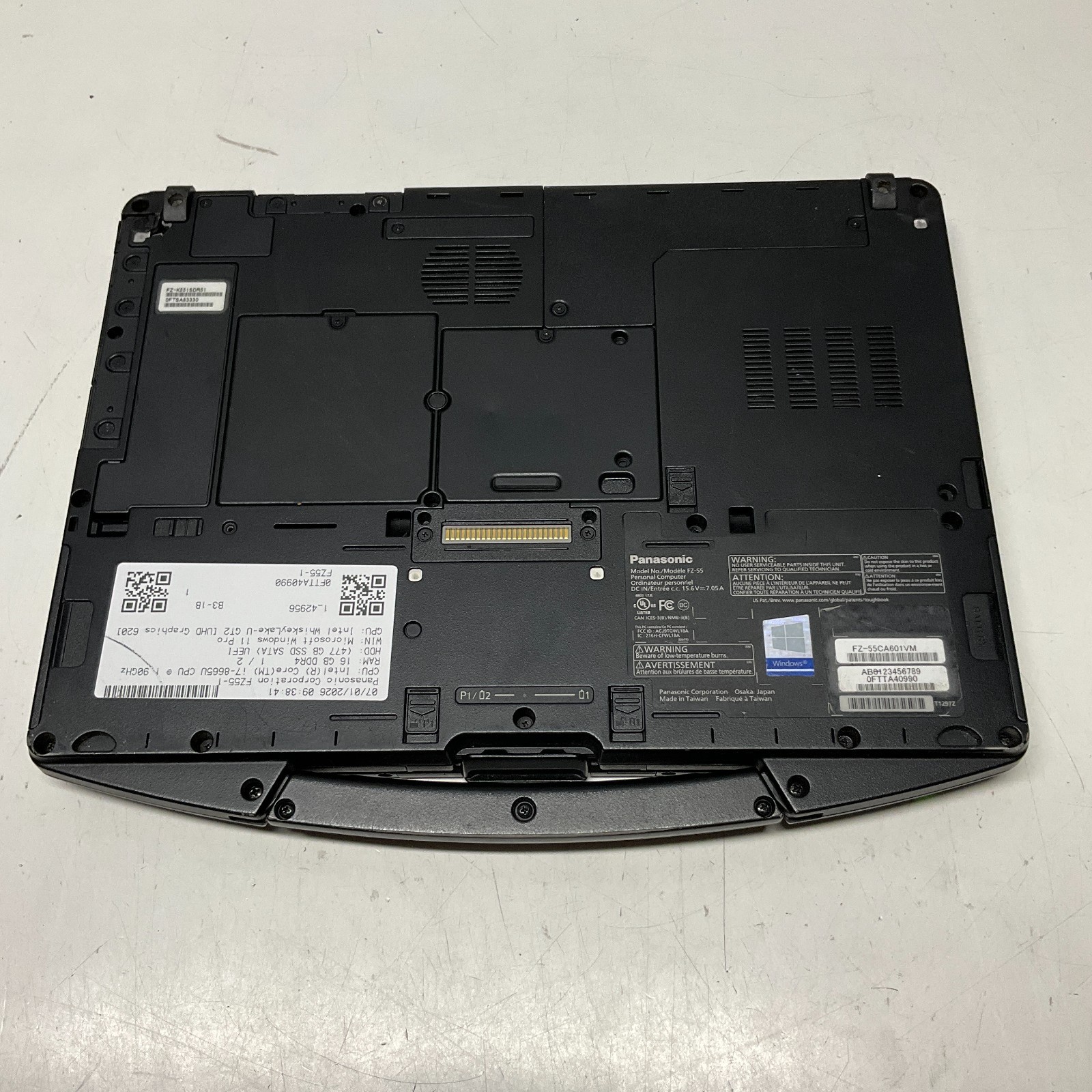 Panasonic FZ-55 Toughbook MK1 i7 Touchsceen 16GB 512GB SSD Windows 11 Pro Laptop