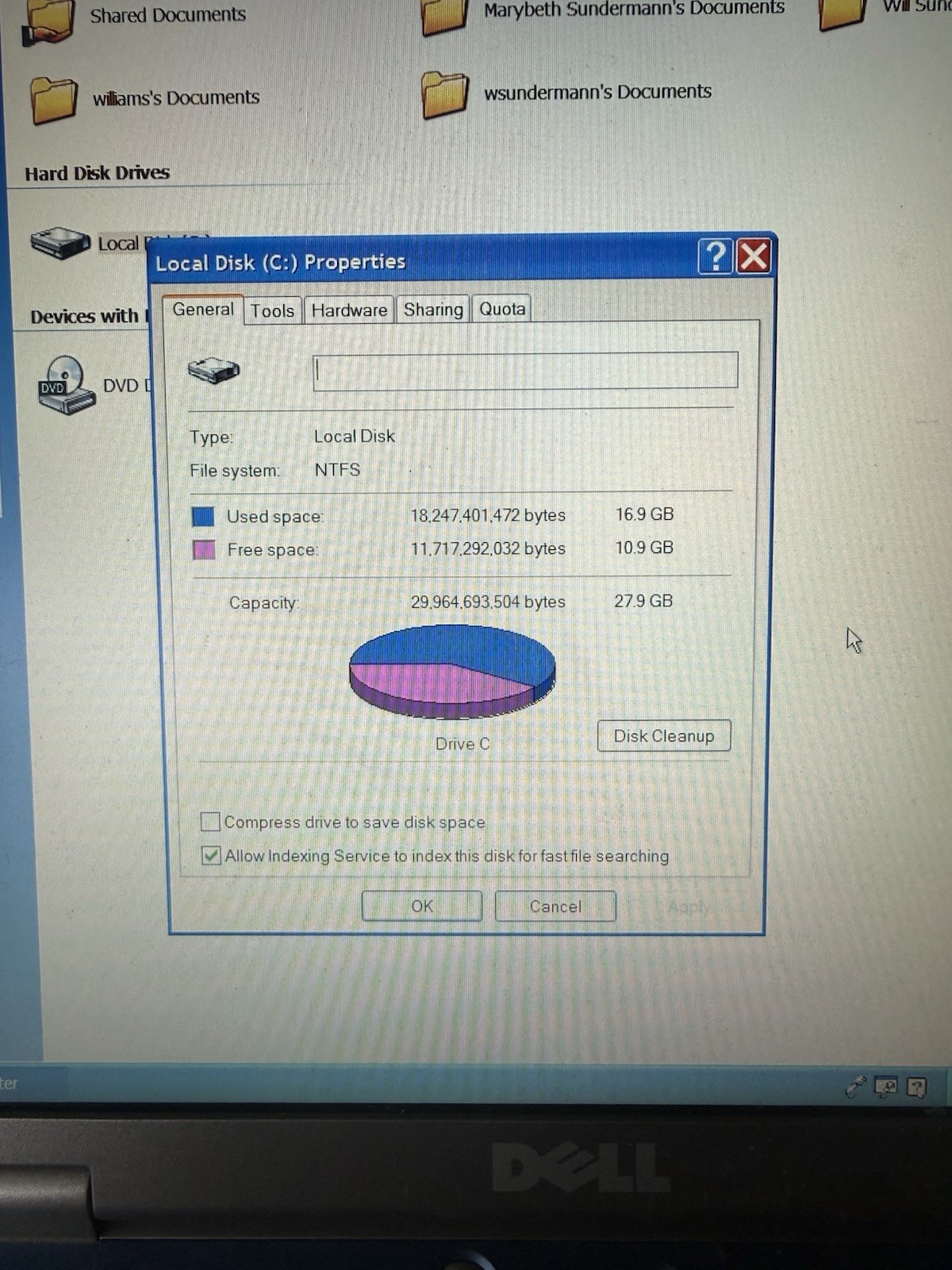 Dell Inspiron 5150 Retro Gaming XP Laptop 3.06GHz P4, 512MB RAM Nvidia FX Go5200