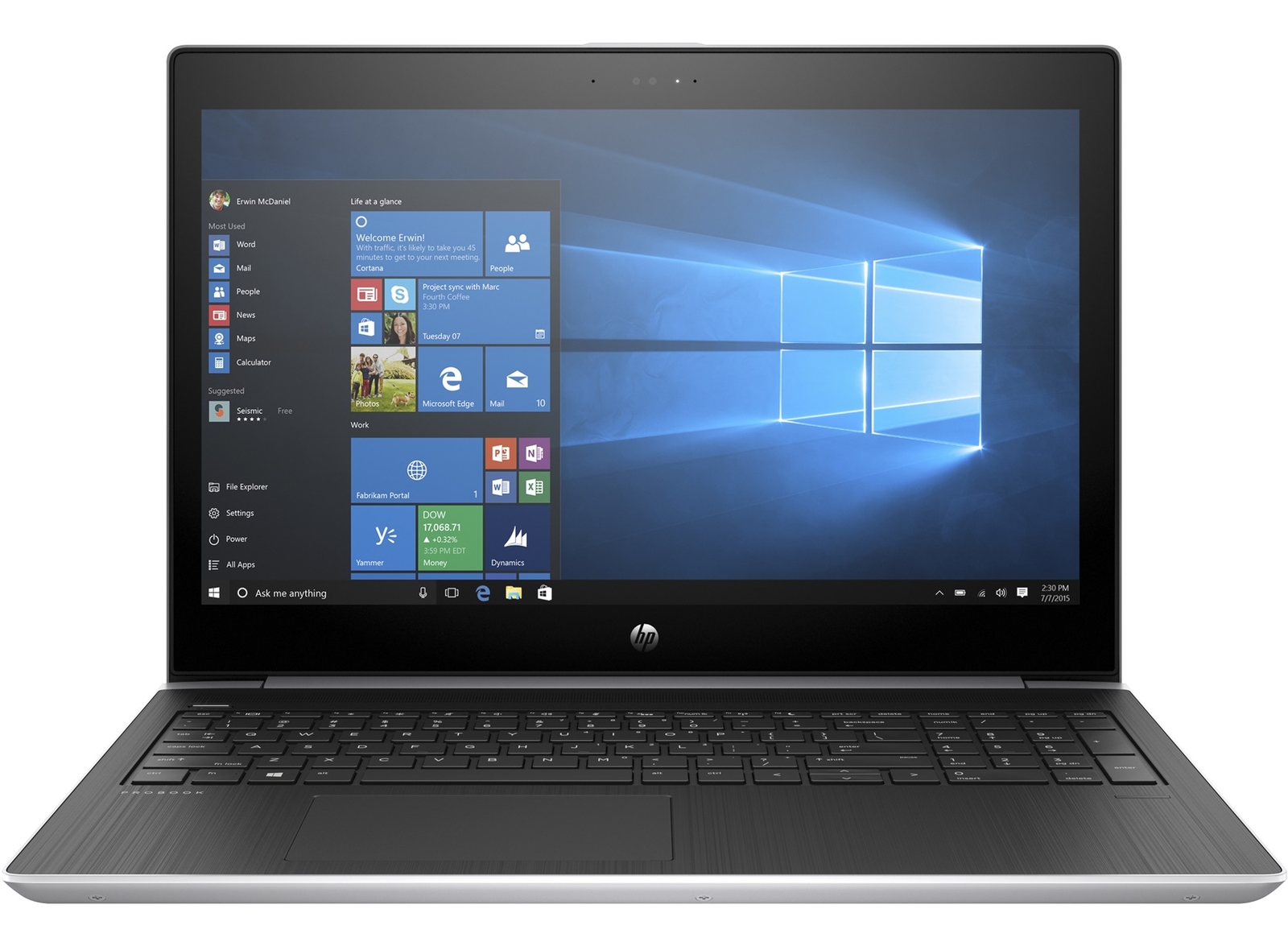 HP ProBook 450 G5 Laptop PC 15.6” HD Core i5 8GB Ram 256GB SSD Windows 11 HDMI