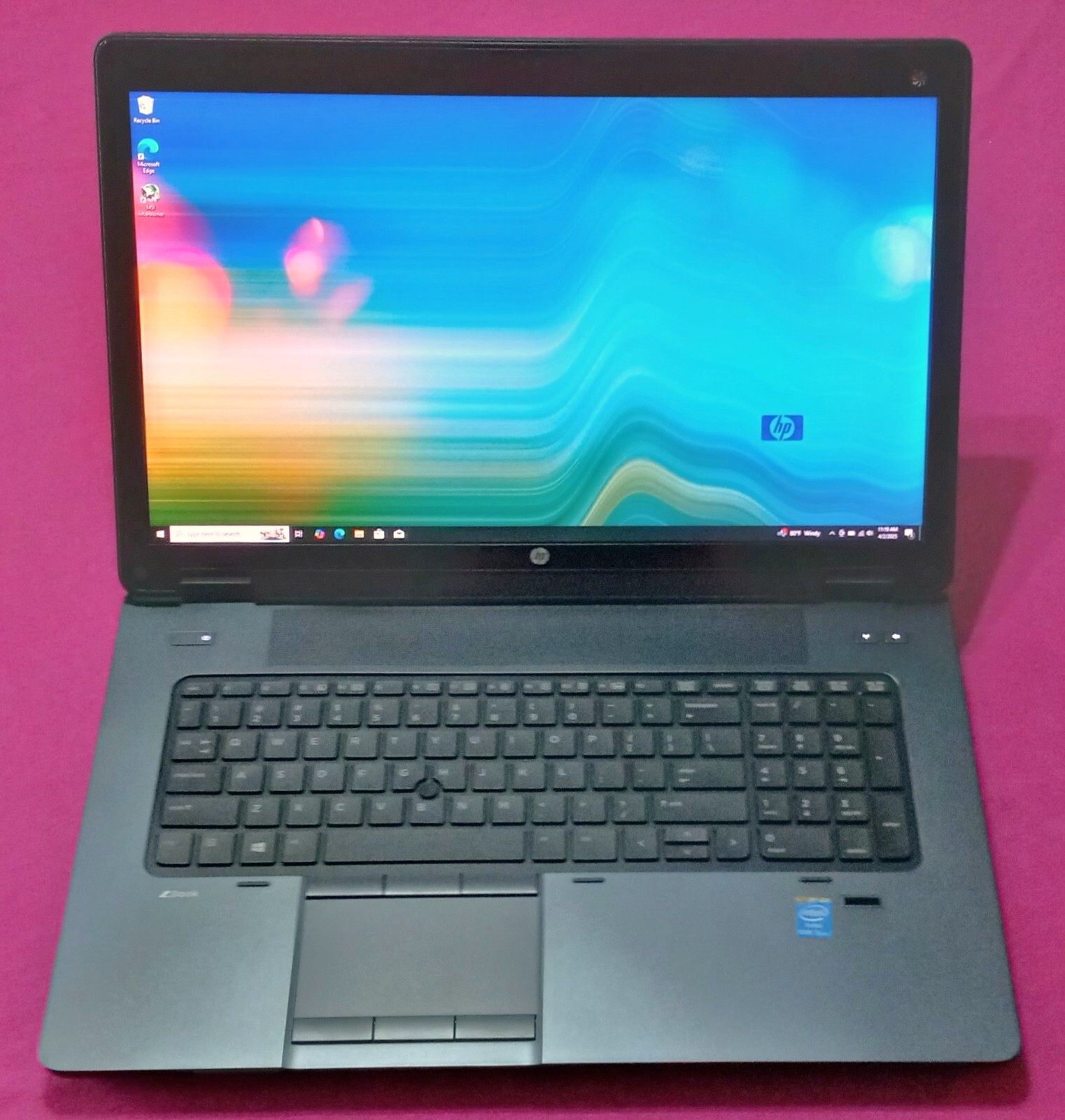 HP ZBook 17 G1 laptop I7-4810mq 2.8-3.8Ghz 16GB 512GB NVIDIA K4100M DREAMCOLOR