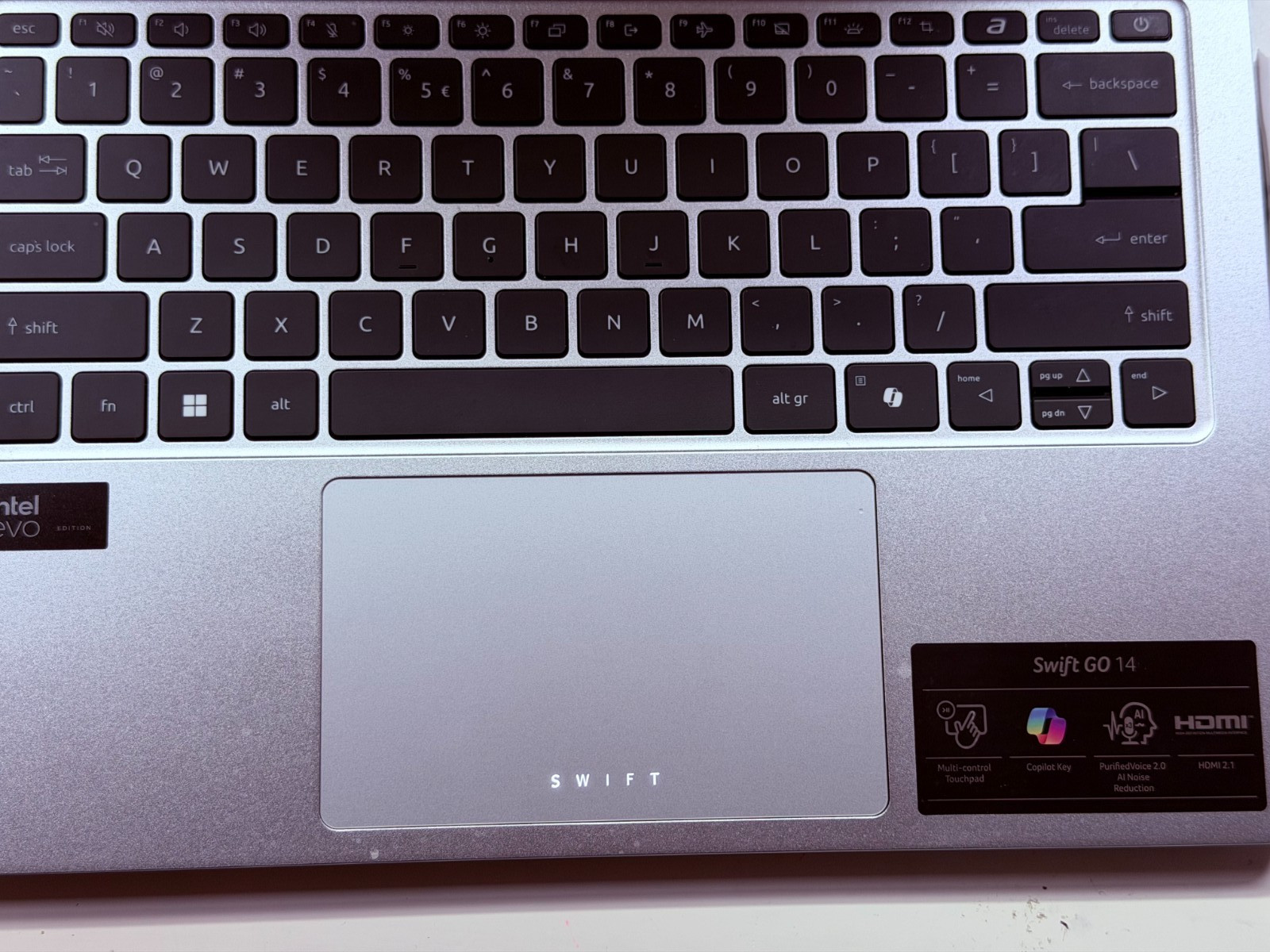 ACER SWIFT GO 14 LAPTOP, UTRA 7 155H 2T M.2