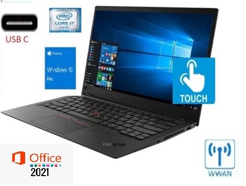Lenovo ThinkPad X1 Carbon Gen 3 Quad i7-8650U 4.2GHZ 16GB Ram 1TB 2TB Touch W10P