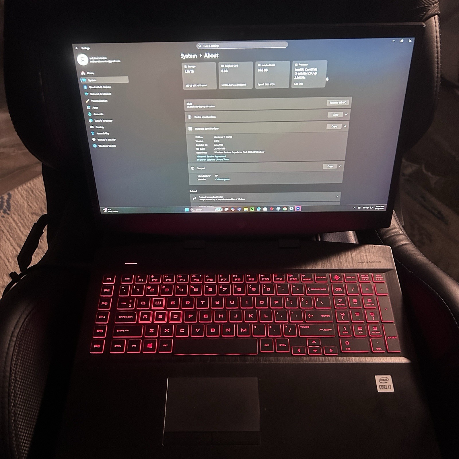 HP OMEN 17-cb0xxx 17in i7-10750H