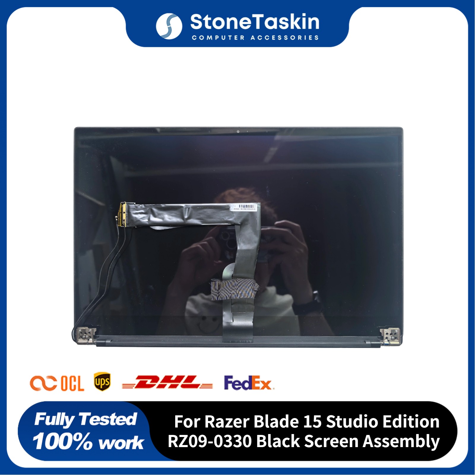 Original For Razer Blade 15 RZ09-0330 Screen Assembly Black