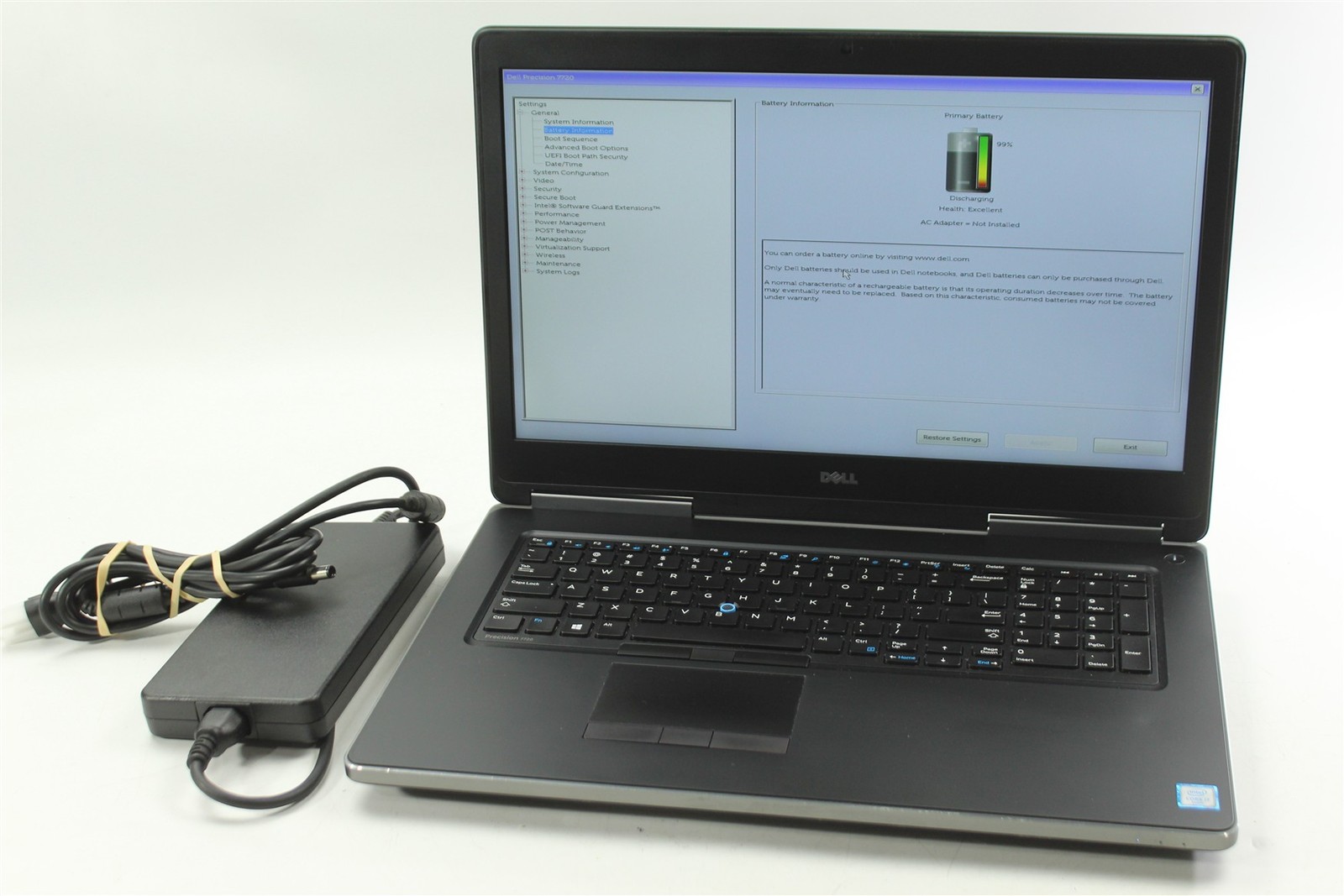Dell Precision 7720 17.3″ FHD i7-6820HQ 2.7GHz 512GB SSD 32GB RAM NO OS P3000M