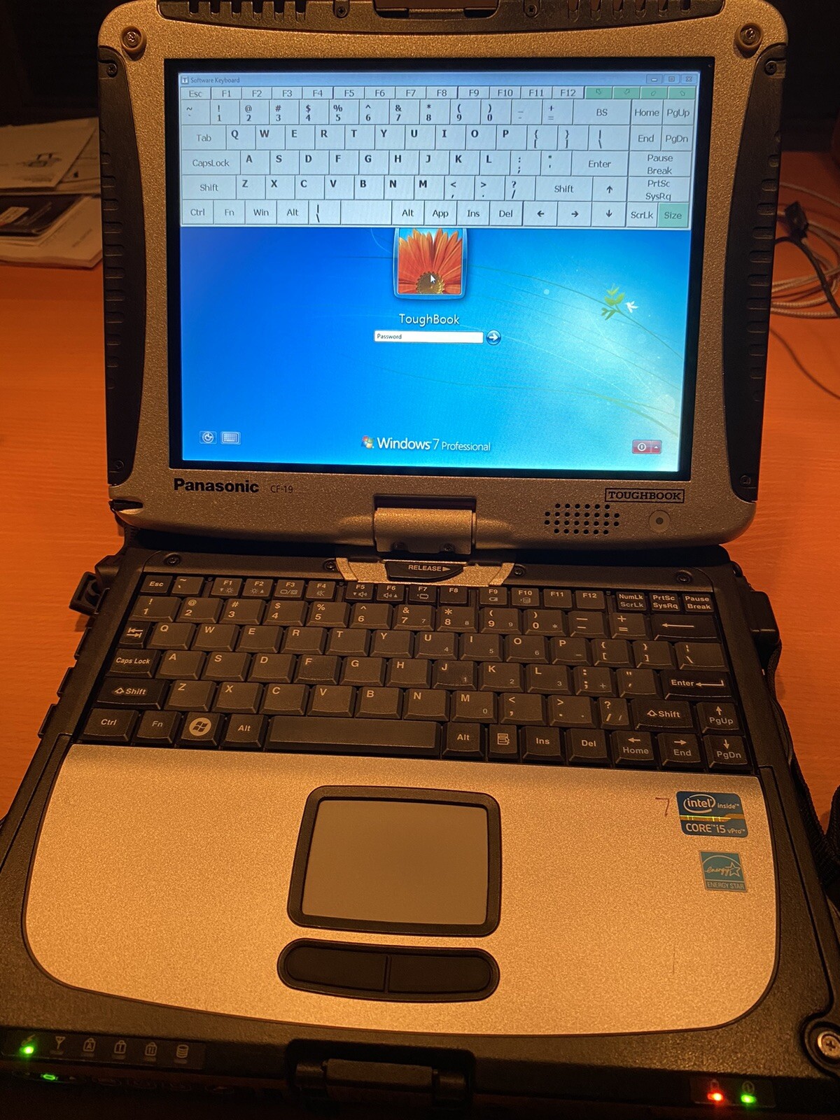 Panasonic Toughbook CF-19 MK3 4GB 238GB SSD Touch Screen Rugged Laptop WIN 7 Pro