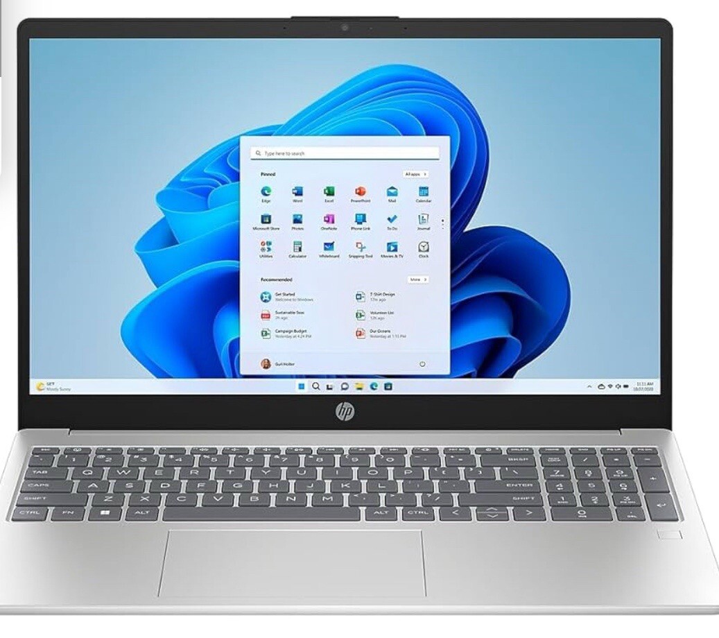 HP 15.6″ Diagonal Full HD (1920 x 1080) Laptop, 11th Gen Intel Core