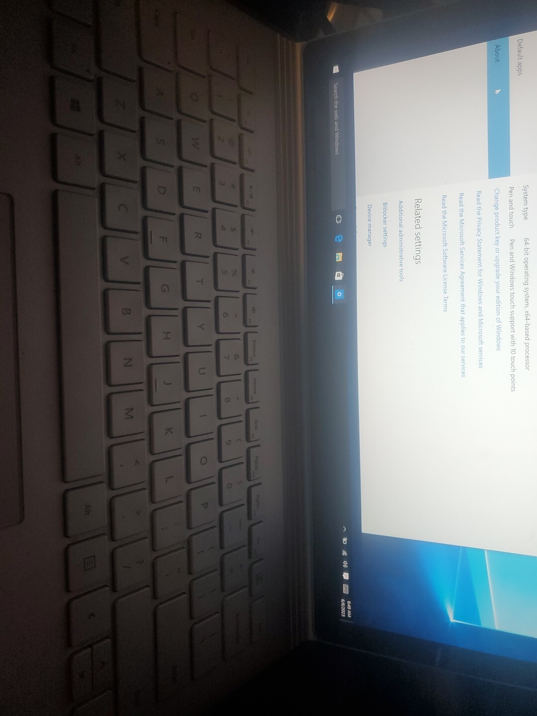 Microsoft Surface Book – Intel Core i5-6th Gen 256GB (8GB RAM )