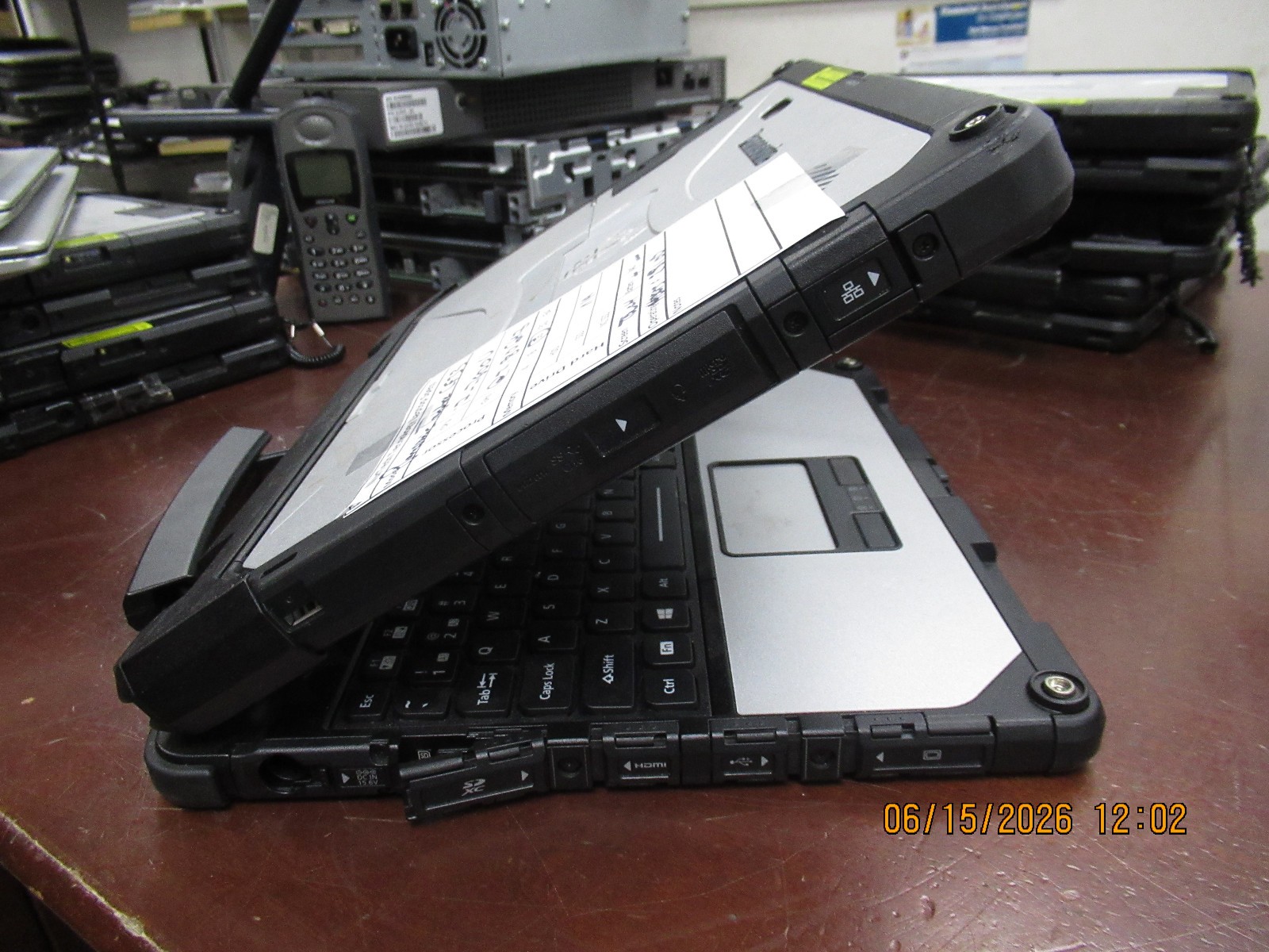 Panasonic Toughbook CF-33 2.8GHz i7-7600U 16GB 28100Hours Laptop+Stylus NO HD/AC