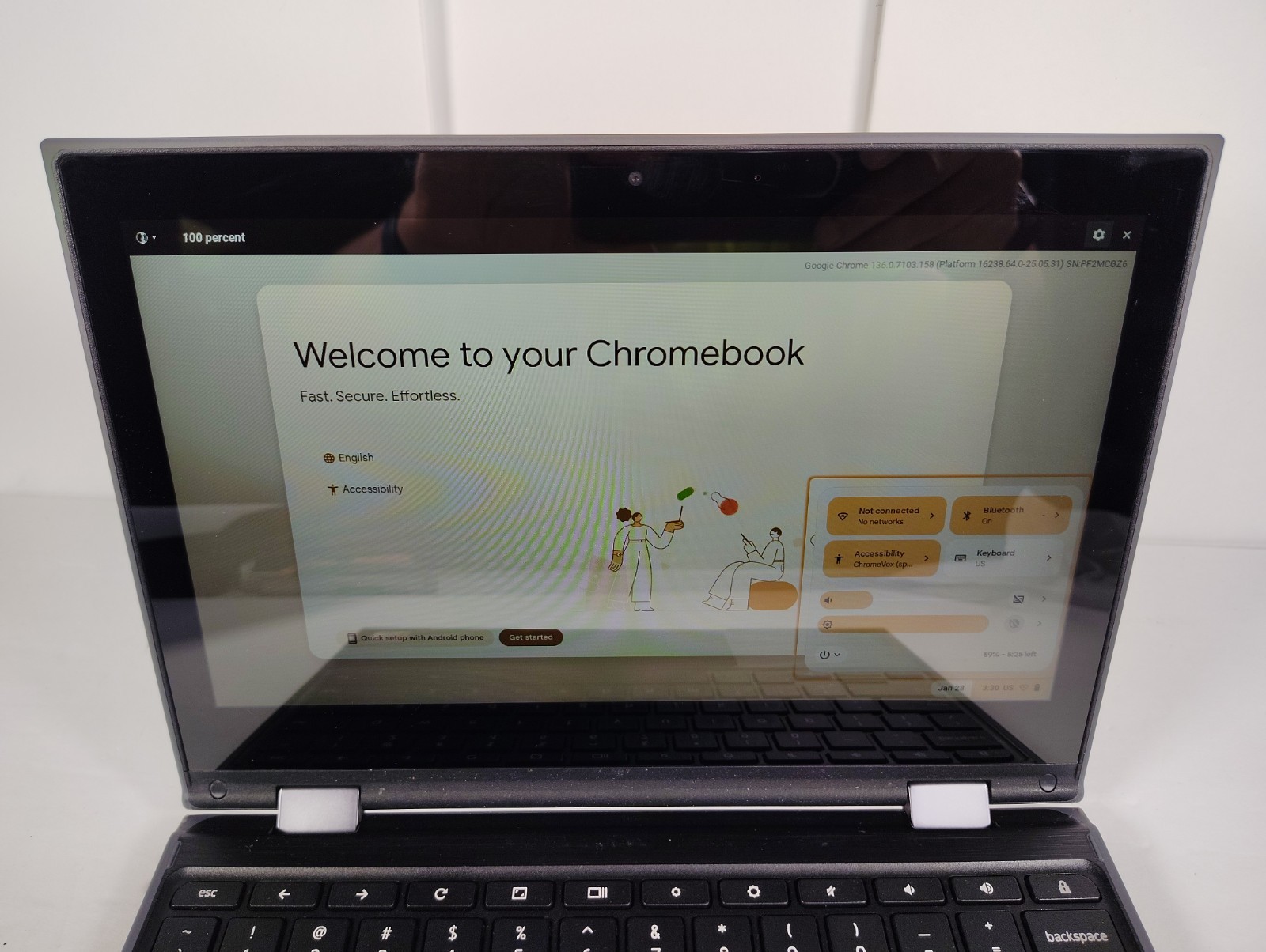 Lenovo Chromebook 300e 2nd Gen AST 82CE AMD A4 4GB RAM 32GB eMMC – FREE SHIPPING