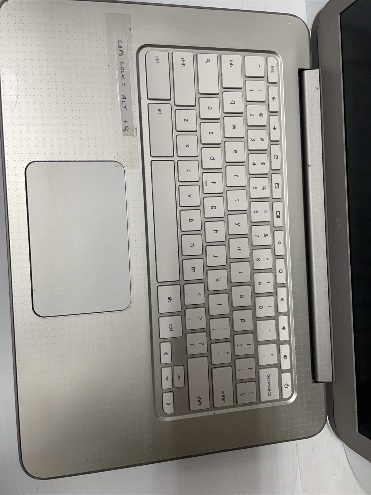 HP Chromebook 14-ak013dx White 14″ Intel NO POWER CORD UNTESTED FOR PARTS ONLY