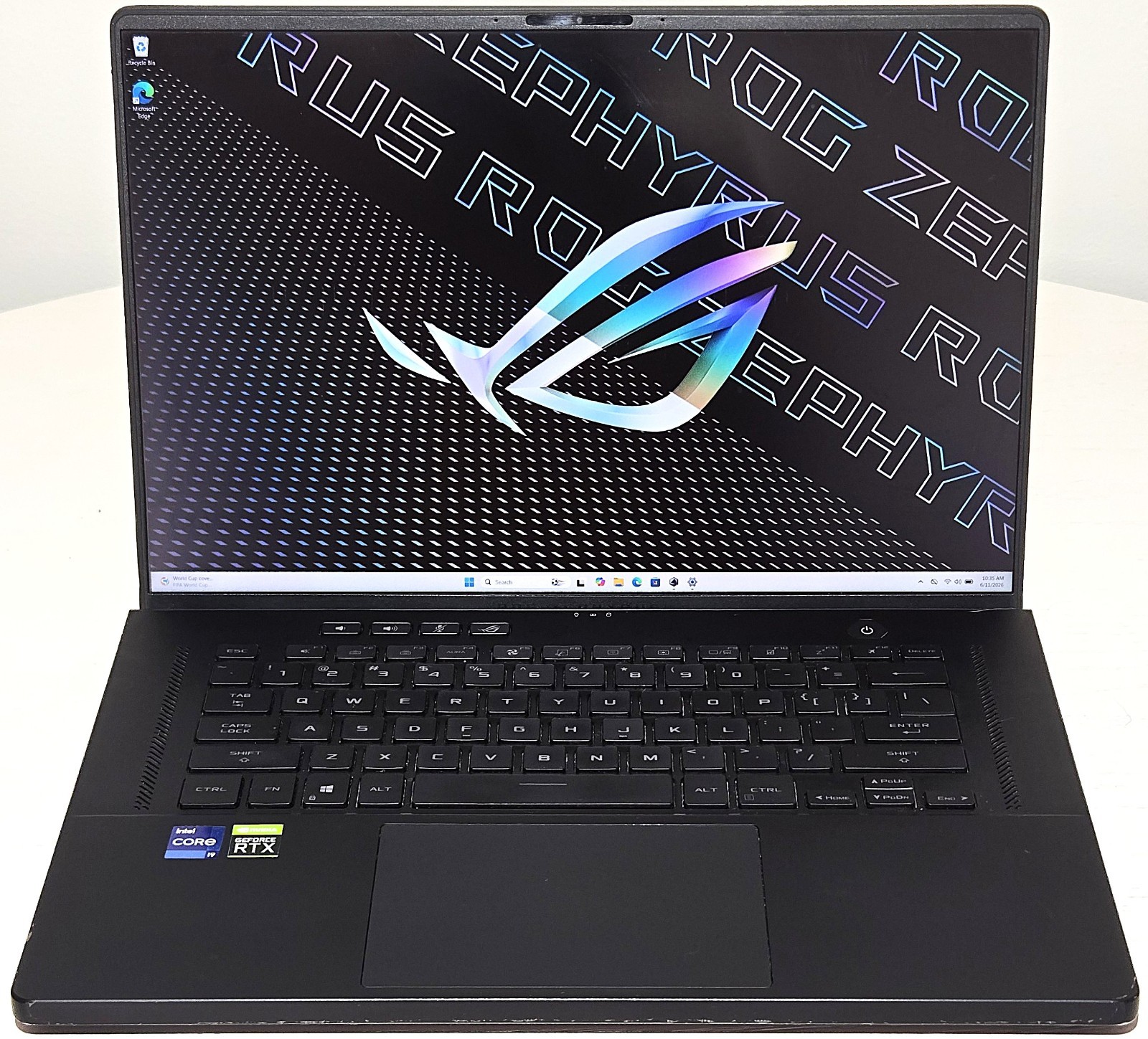 ASUS ROG Zephyrus M16 GU603HM 16″ i9-11900H RTX 3060 40GB RAM 2TB SSD