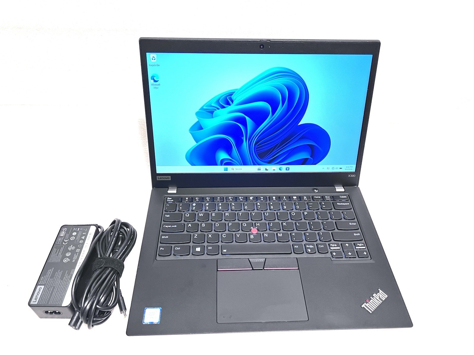 Lenovo ThinkPad X390 i5-8365U 1.60 GHZ 16GB 256 SSD Win 11 Pro