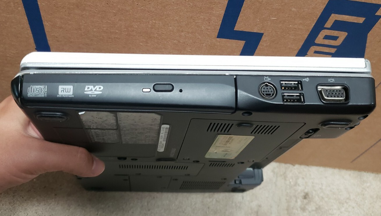 Dell Inspiron 1420 Laptop Computer 2GHz 2GB No HDD PARTS REPAIR