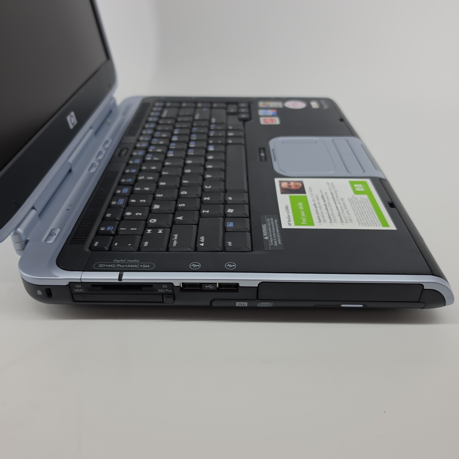 HP Pavillion ZV5000 Intel 4 Pentium Used No Power Cord REPAIR OR PARTS ONLY