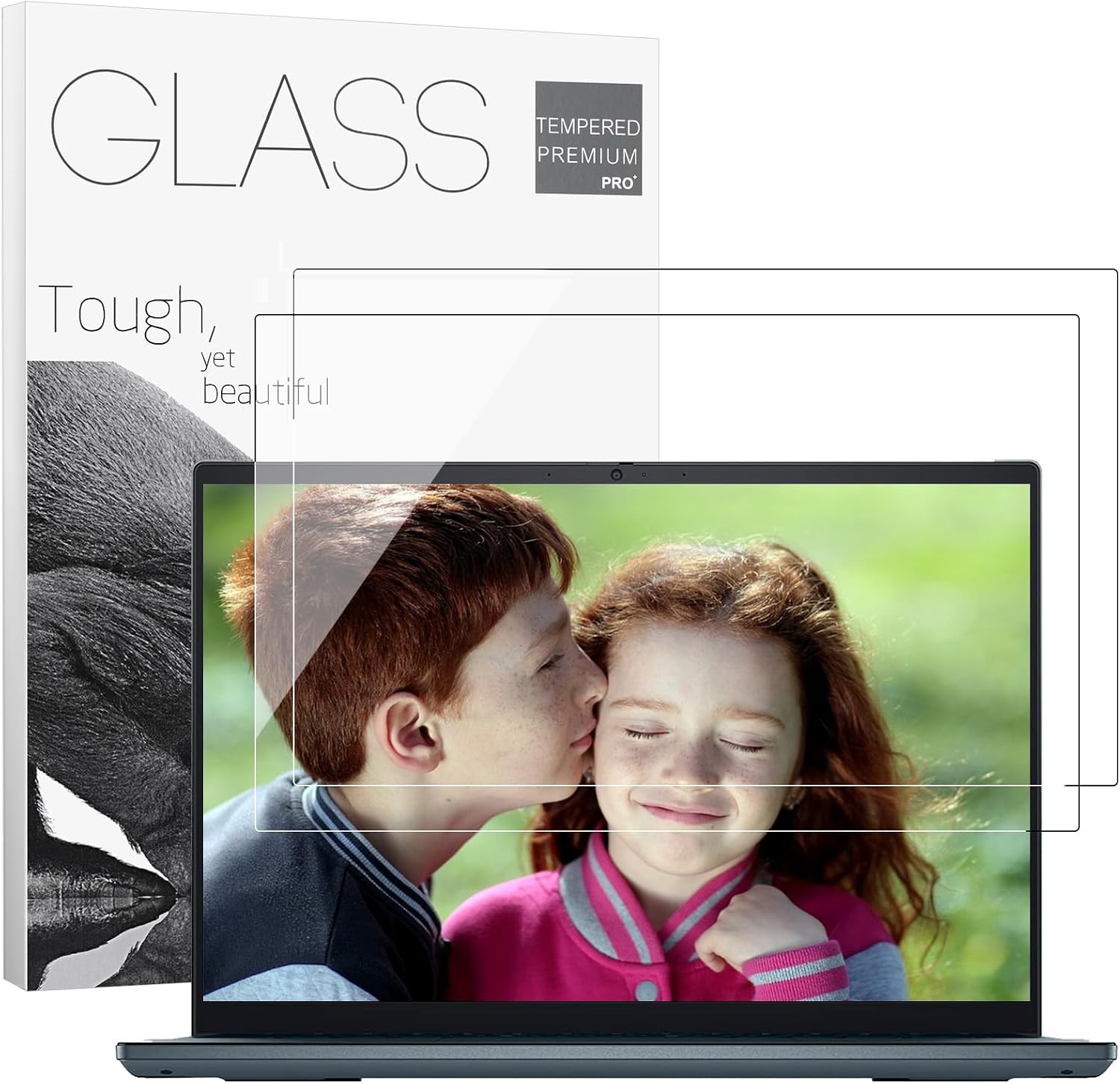 14″ Laptop Screen Protector Tempered Glass Universal Fit for HP/Dell/Acer/ASUS/S