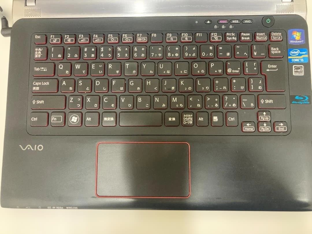 SONY VAIO SVE14AC12N Full HD Japanese Keyboard Used Japan Genuine