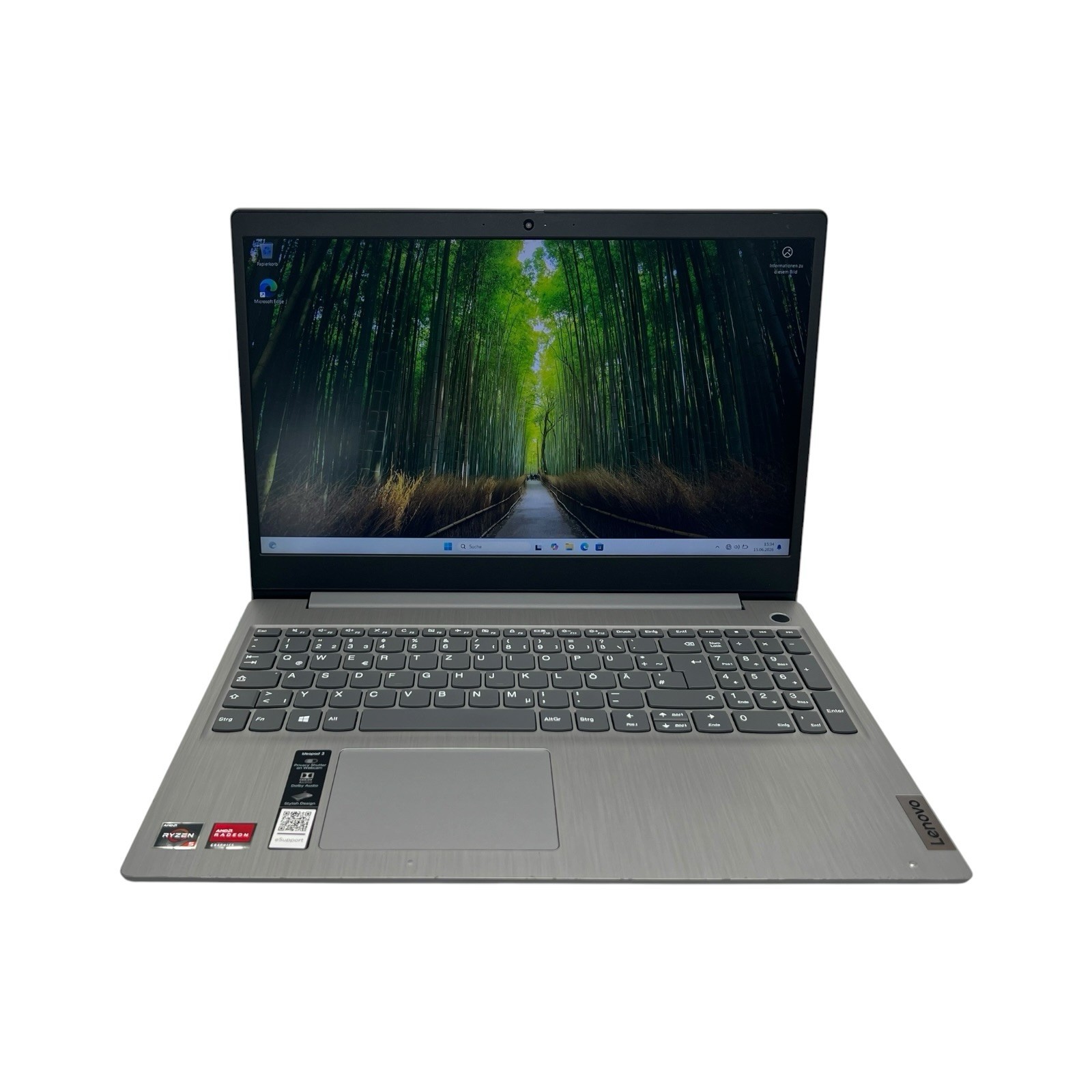 Lenovo IdeaPad 3 15ADA05 | AMD Ryzen 5 3500U | 12GB RAM | 256GB M.2 SSD | Win 11