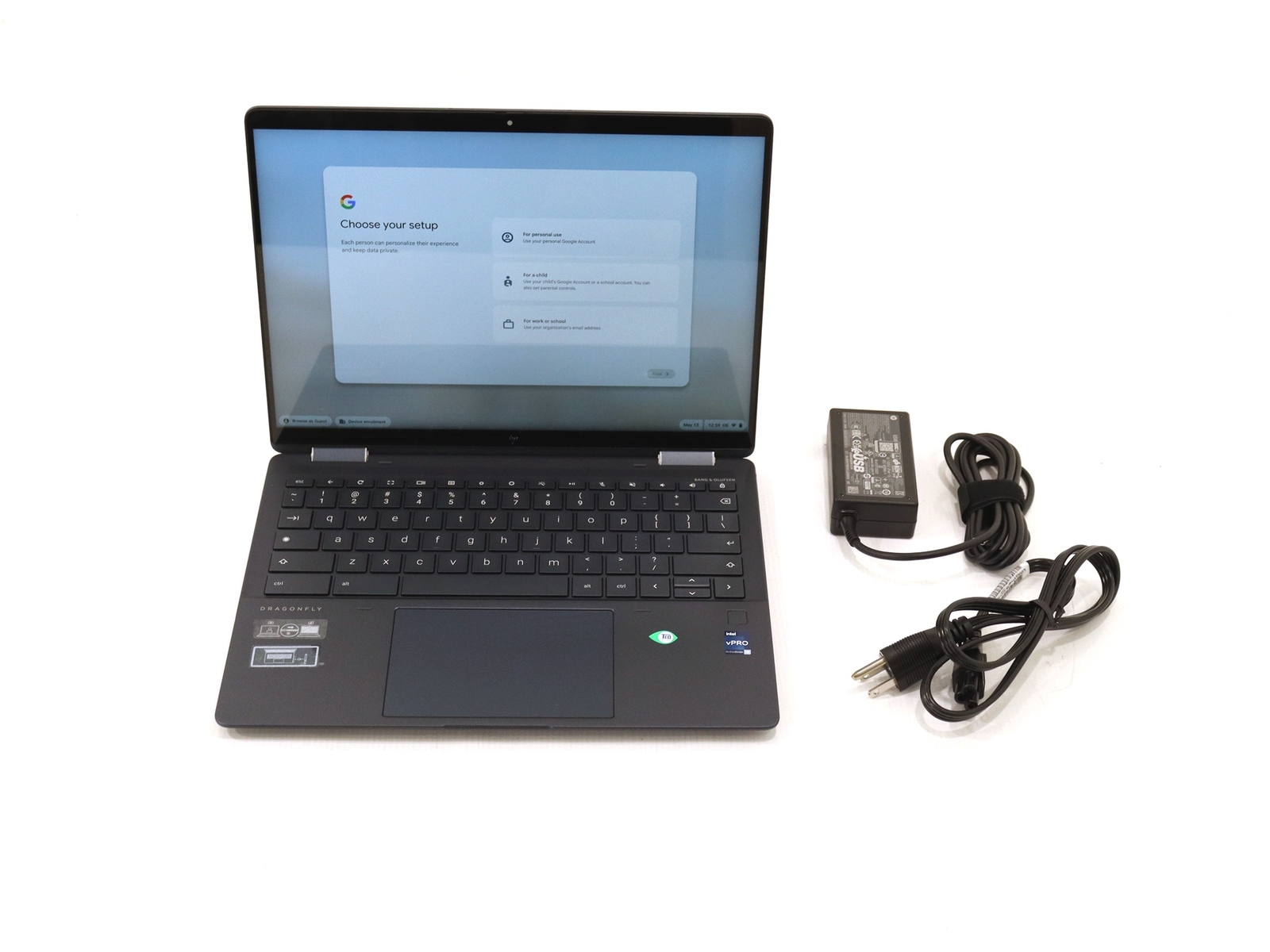 HP Elite Dragonfly Chromebook 13.5″ 2-in-1 Touch Core i5-1245U 8GB 256GB NVMe