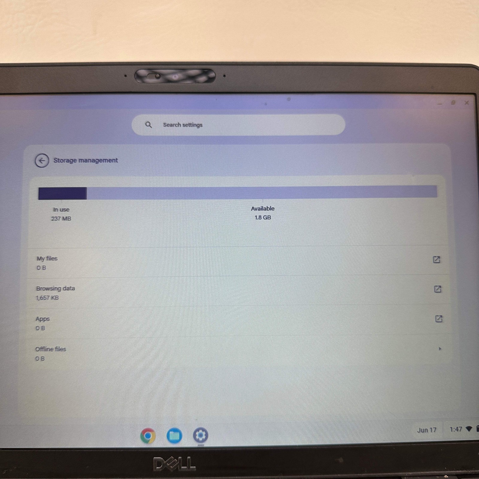 Dell Latitude 5400 CHROME 14″ i3-8145u 2.1GHz 8GB RAM 128GB eMMc