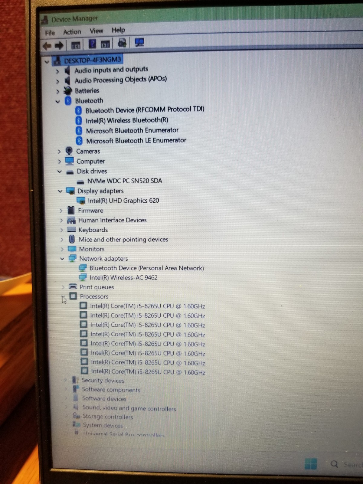 Lenovo IdeaPad S340-15IWL | i5-8265U | 512GB SSD | 12GB RAM | Windows 11 Home