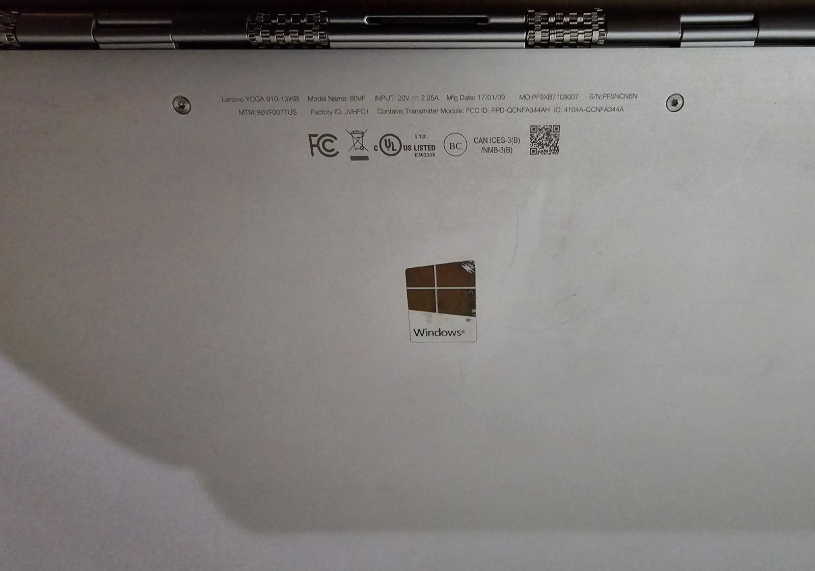 Lenovo Yoga i7 16GB RAM, Wifi 6, Touchscreen, Win 11 **NEW M.2 SSD AND BATTERY**