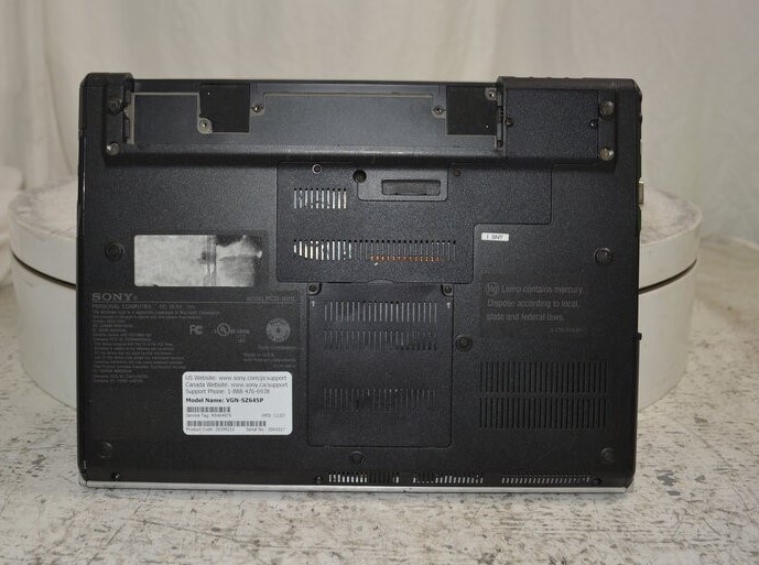 SONY VGN-SZ645P PCG-6V1L laptop INTEL CORE2 DUO T7500 2.2GHz 2GB 160GB SEE NOTES
