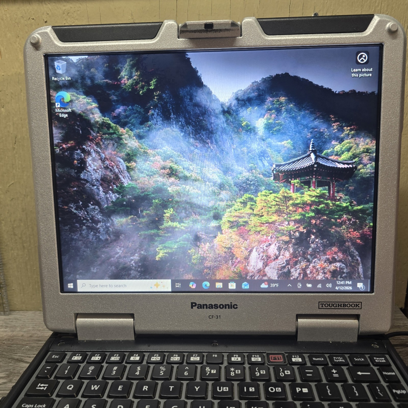 Panasonic Toughbook CF-31 MK4 13.1 Laptop i5 3340M 8GB 500GB Win10 Pro Touch