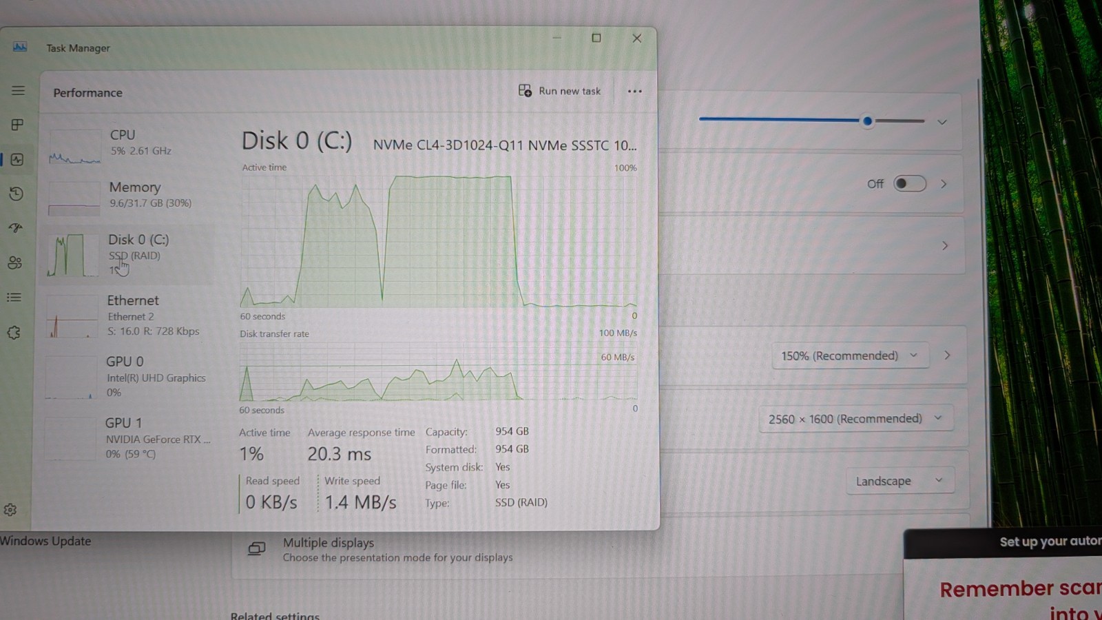 Dell G16 7630 16″ QHD+ 240Hz i9-13900HX RTX 4070 32GB RAM 1TB SSD