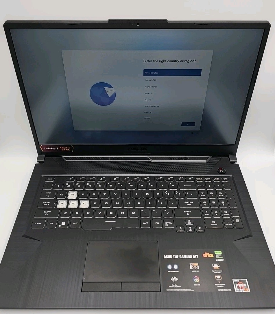 ASUS TUF Gaming A17 (FA706NFR) Ryzen 7 7435HS 8GB 512GB SSD GeForce RTX 2050