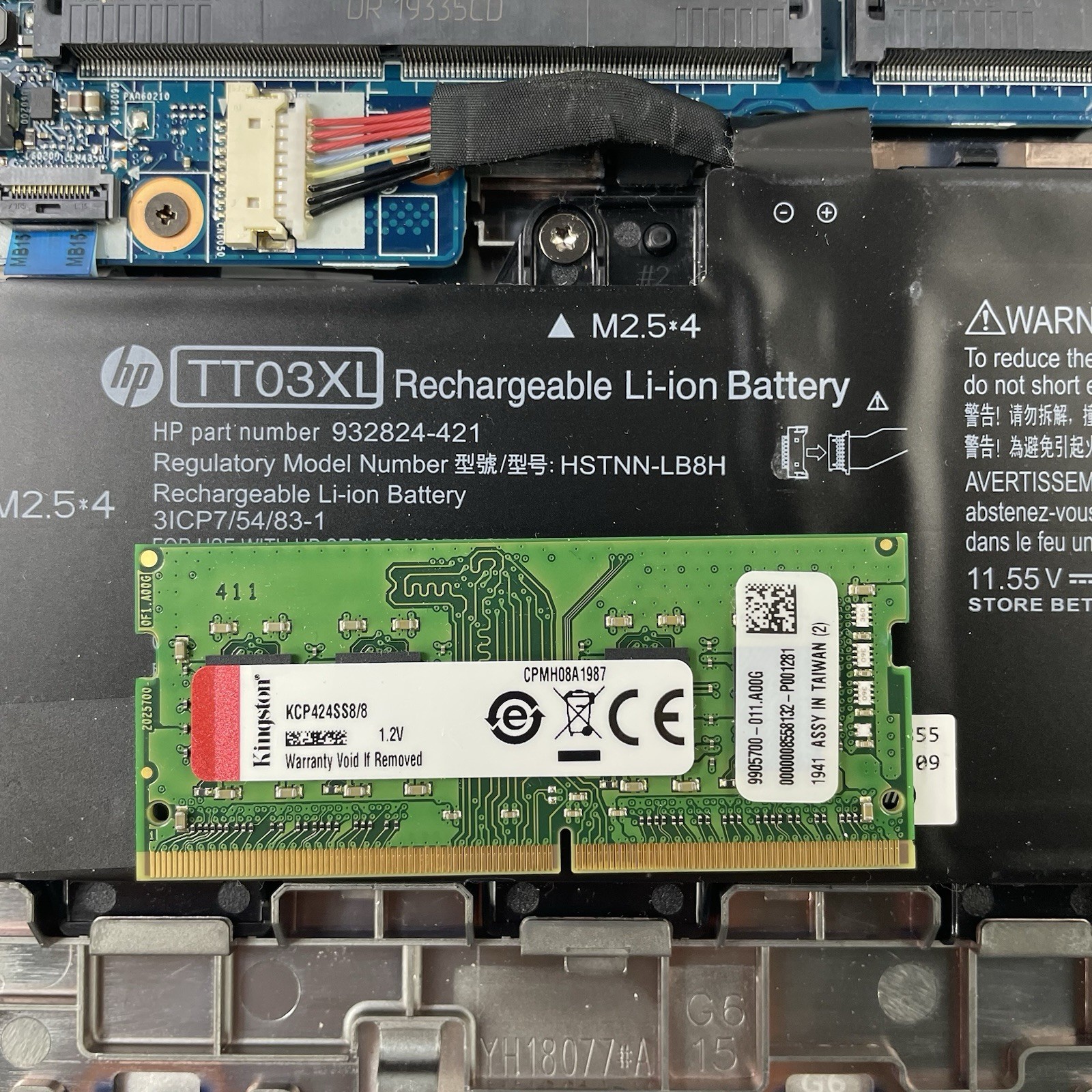 HP EliteBook 850 G6 15.6″ i5-8365U 1.60 GHz 8 GB RAM No SSD/OS/AC