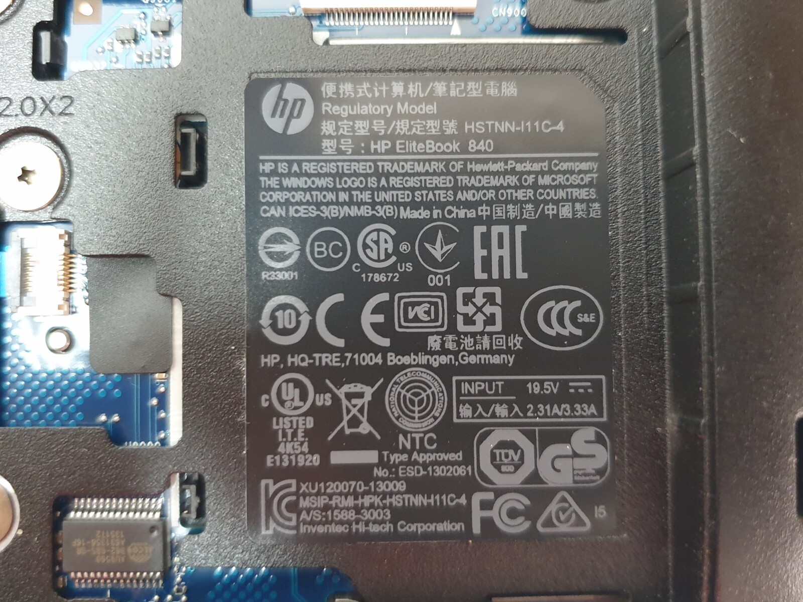 HP EliteBook 840 i7 2.10-3.30GHz New 512GB SSD 16GB Laptop For Students Pro 14″