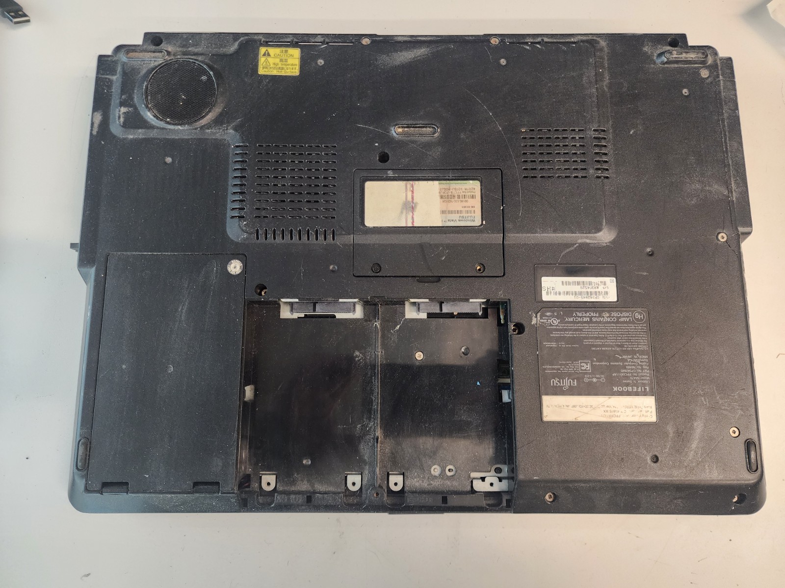 fujitsu lifebook n6470 n series Laptop Core 2 Duo T8300@2.40ghz 3gb Ram